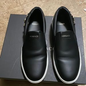 Versace slip ons